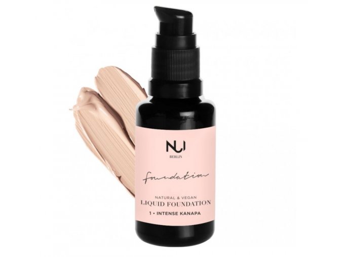 Přírodní tekutý make-up s hedvábným efektem NUI Cosmetics