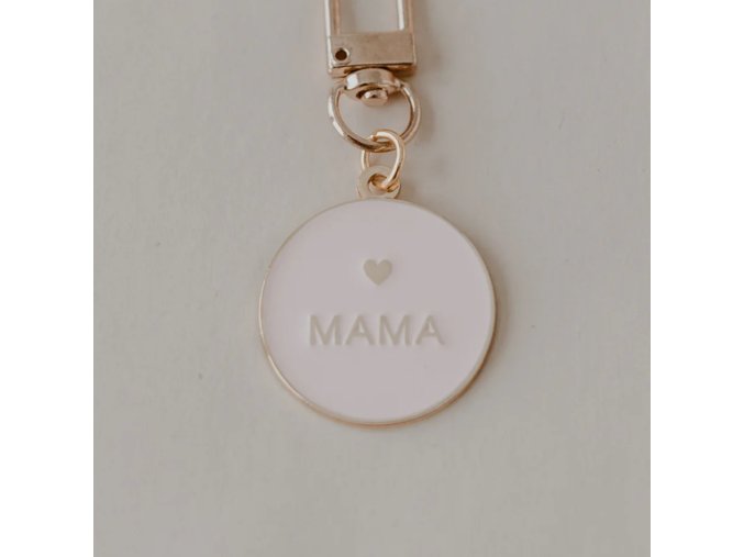 Klíčenka „MAMA“ růžová