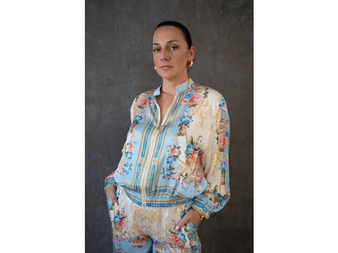 gravitas dolcevita bomber modra 1