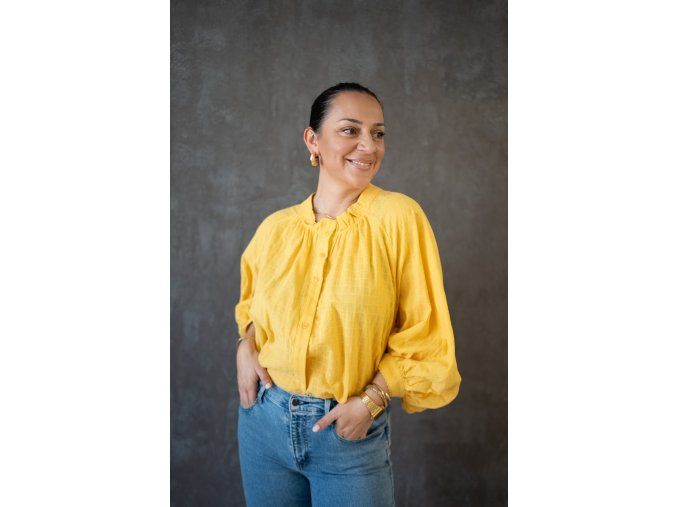 gravitas ruffle–halenka zluta 1