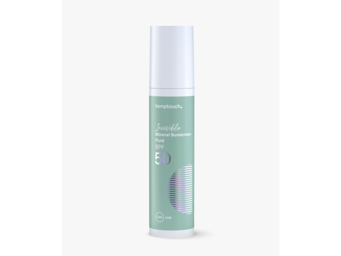 invisible mineral sunscreen fluid hemptouch