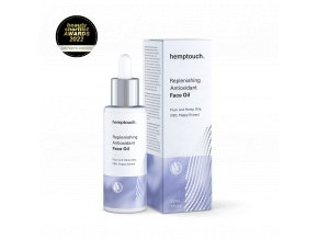 Replenishing face oil box EN web award