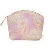 lavender make up bag rose gold