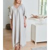 bamboo kaftan pearl grey 4