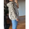 Lehká Bunda s Leopardím Vzorem beige