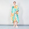 saty Solea celadon zelene kosilove saty oversize listovy vzor gravitas 3.jpg