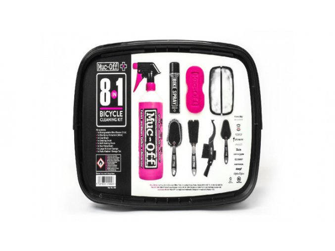Sada MTB Cleaning kit 8 in 1 02