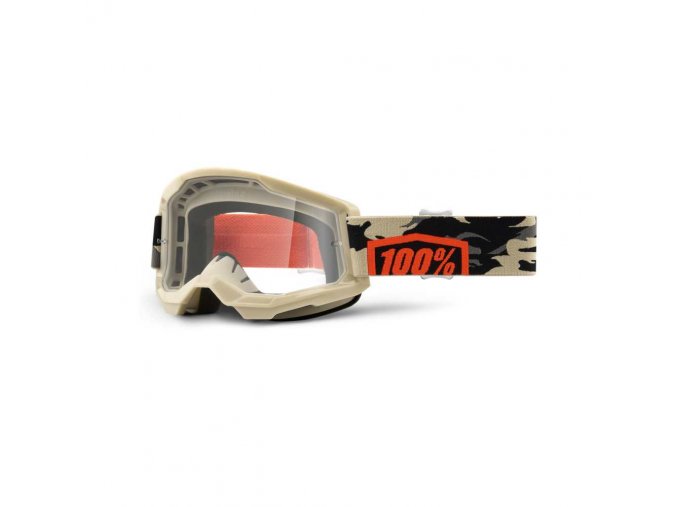 strata 2 goggle kombat clear lens