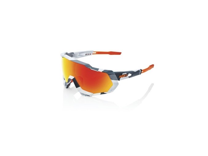 speedtrap soft tact grey camo hiper red multilayer mirror lens