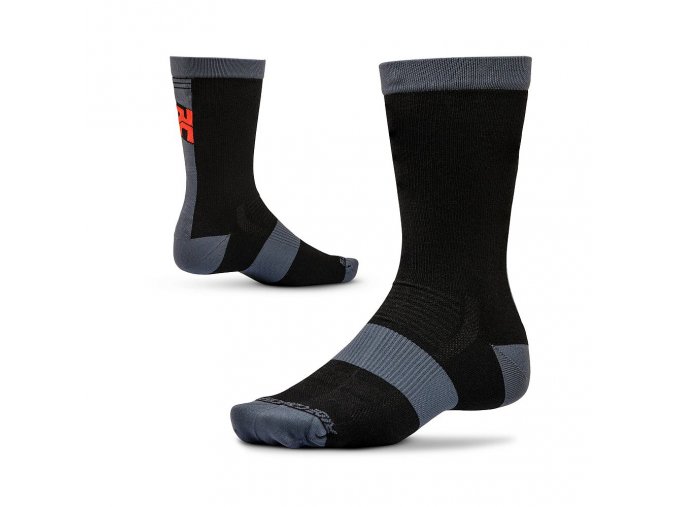 rc MerinoSock BlkRed