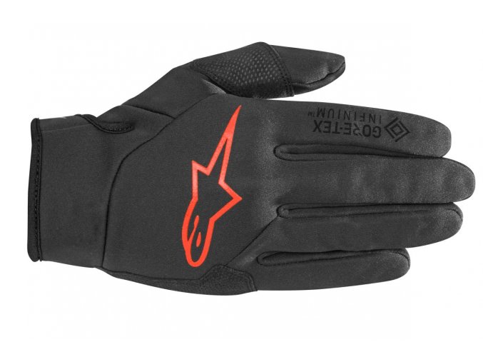 AS Cascade Gore Tex Infinium windstopper glove black red 01