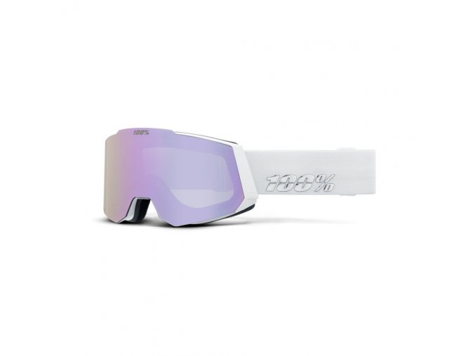 snowcraft hiper goggle white lavender mirror lavender lens 01