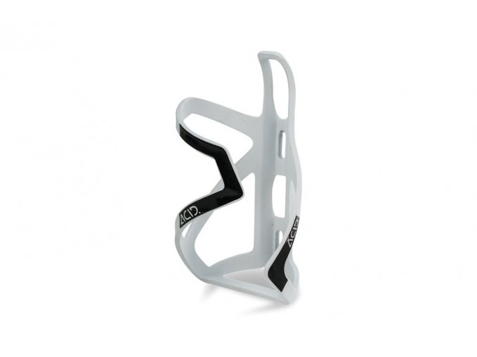 93325 ACID bottle cage HPP sidecage matt white n glossy black