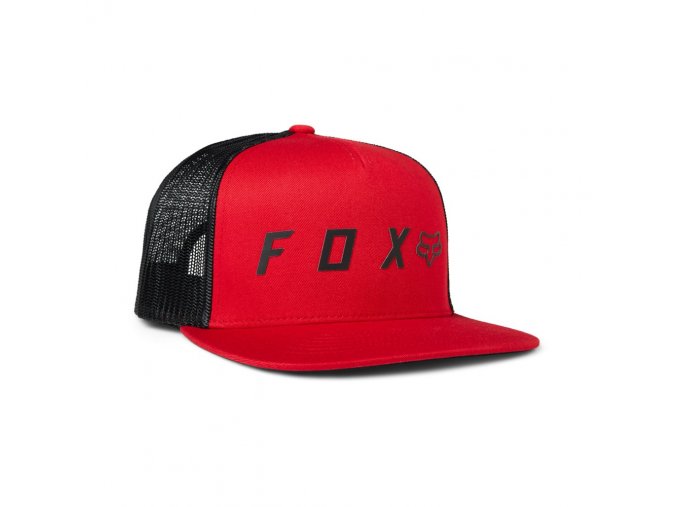 absolute mesh snapback flame red 01