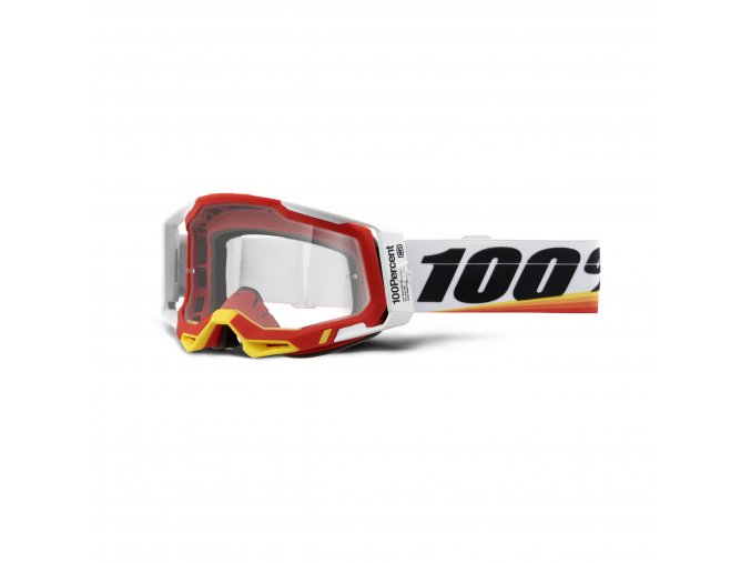 racecraft 2 goggle arsham red clear lens