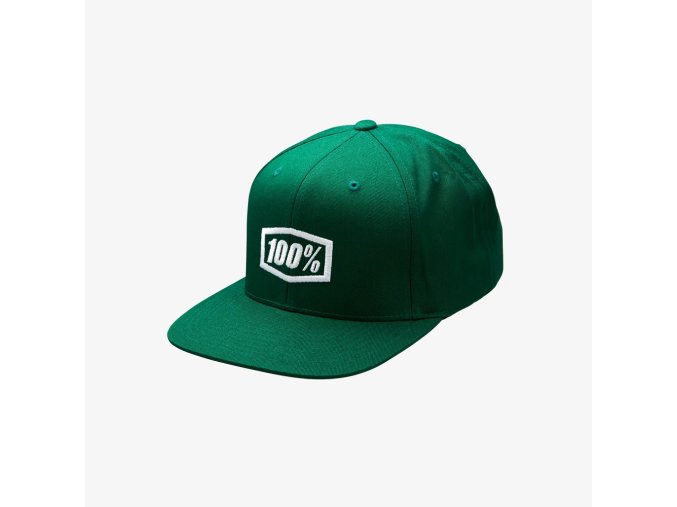 icon snapback cap aj fit forest green os