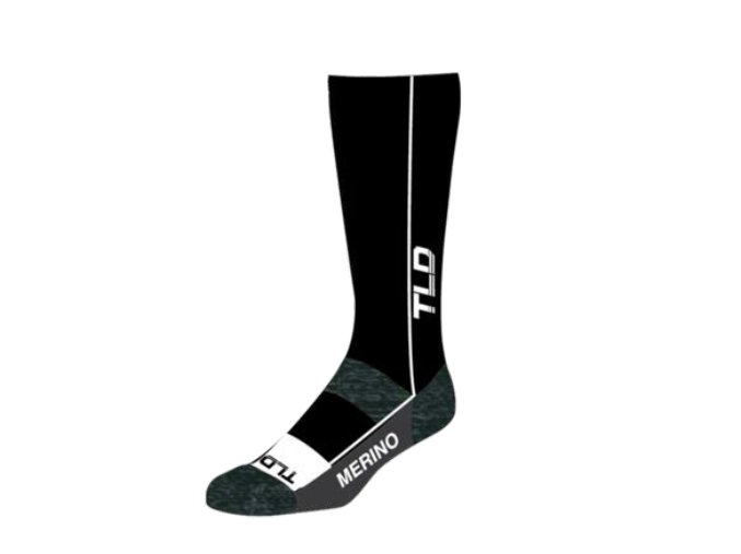 TLD Chill Merino Wool Socks Mono Black 01