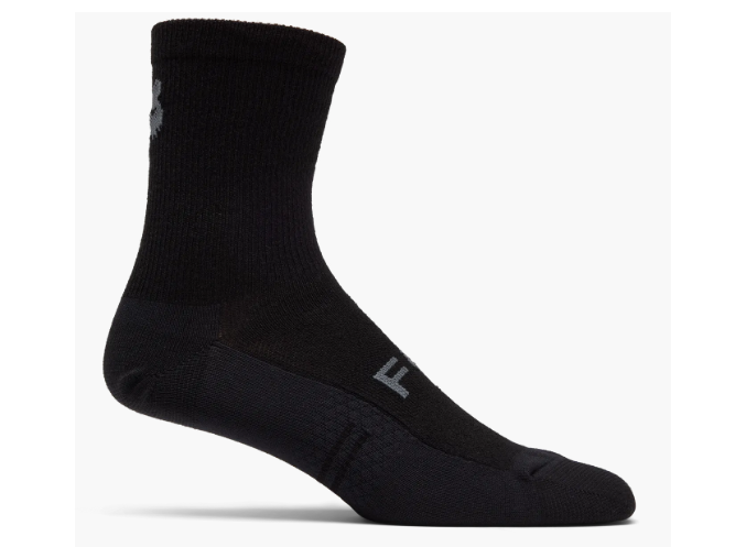 Ponožky FOX 6" Flexair Merino Sock Black