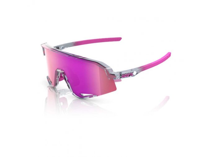 slendale polished translucent grey purple multilayer mirror lens 01