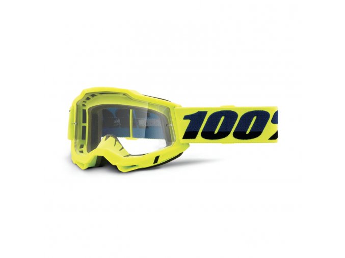 accuri 2 otg goggle fluo yellow clear lens