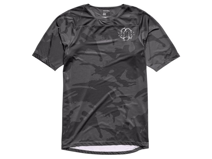 TLD Skyline SS Jersey Shadow Camo Carbon 01