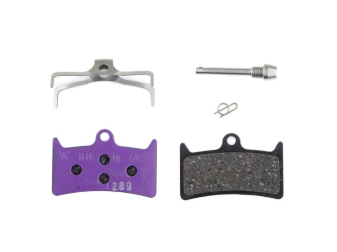 hope brake pads v4 e bike purple