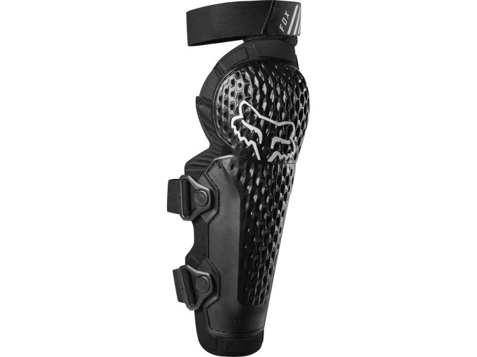 fox titan race knee guard black 01