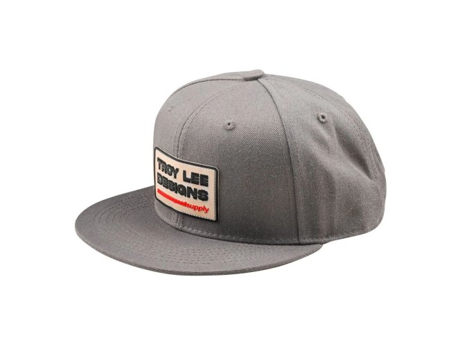 TLD Flat Bill Snapback Factory Smoke Blue 01