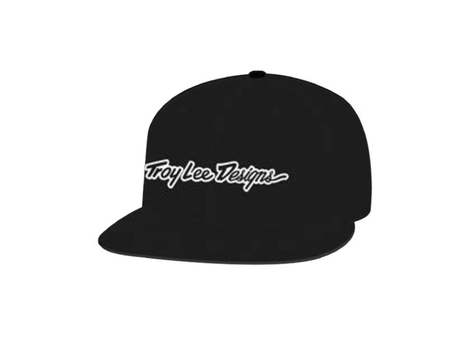 TLD Flat Bill Snapback Signature Black 01