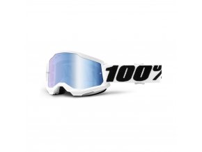 MX Okuliare 100% STRATA 2 Everest - Mirror Blue lens