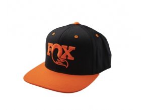 FOX Authentic SnapBack Black Orange 01