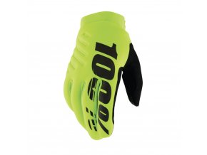 brisker gloves fluo yellow black 01