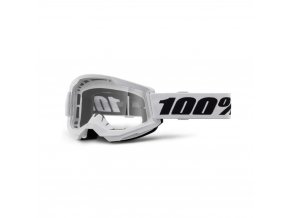 strata 2 goggle white clear lens