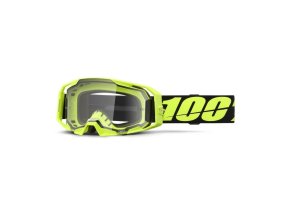 armatic goggle neon yellow clear lens