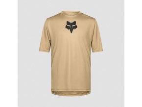 33409 237 FOX Ranger Ss Jersey Fox Head Sand 01