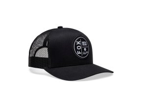 33394 001 FOX Worldwide Trucker Hat Black 01