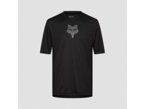 33409 001 FOX Ranger Ss Jersey Fox Head black 01