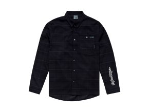 TLD Grind Flannel Plaid Carbon 01