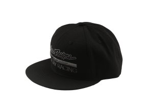 TLD Factory Racing Flat Bill Snapback Black Gray 01