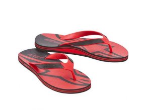 Fraction sandale červená čierna 01