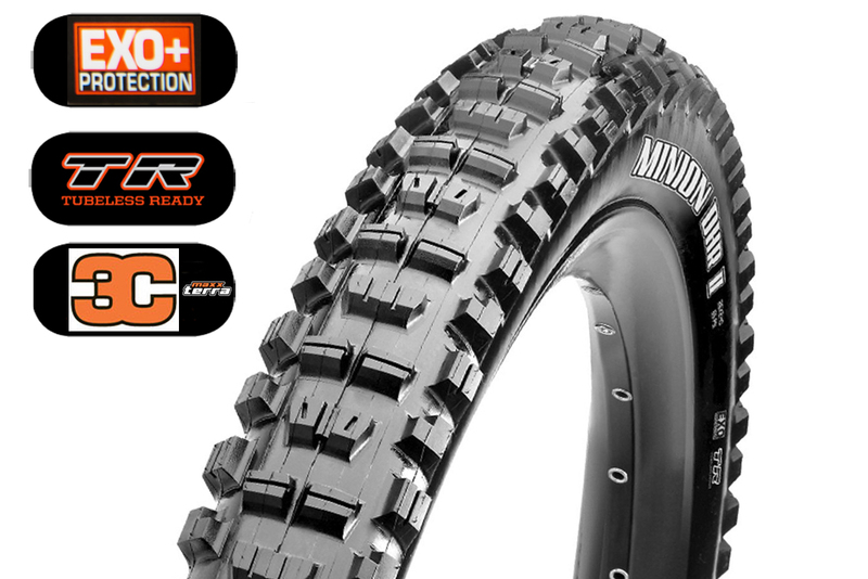 MTB Plášť MAXXIS MINION DHR II 27,5x2,80 3C Maxx Terra EXO+ TR kevlar