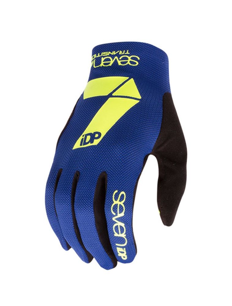 Rukavice 7iDP TRANSITION Navy / Flow Yellow Veľkosť: M