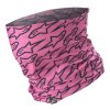 Neck Tube Fuchsia Black