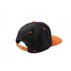 FOX Authentic SnapBack Black Orange 02