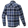 kosela AS Whistler wind block plaid shirt blue 02