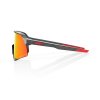 s3 matte gunmetal hiper red multilayer mirror lens 03