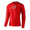 TLD Skyline LS Chill Jersey Iconic Fiery Red 01