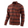 TLD Grind Flannel Stripe Russet 01