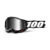 accuri 2 goggle black mirror silver lens