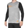 Dres 100% R-CORE Concept Sleeveless Jersey Grey Camo
